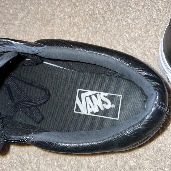 Vans leather zipper old skool size 10.5 - Picture 5 of 6